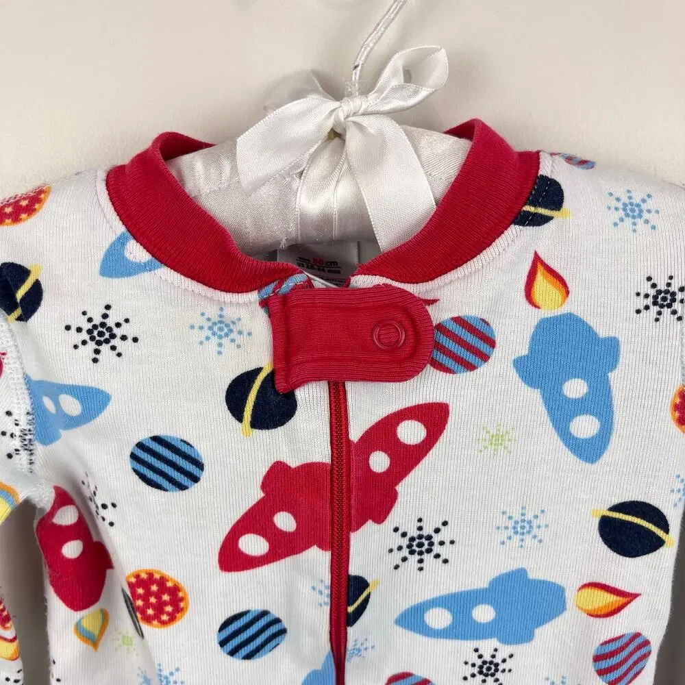 Hanna Andersson Outer Space Pajamas 80 cm 18-24 Months